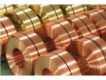 0.03-3mm Copper Alloy Strip C5191 C51900 CuSn6 GB UNS JIS Phosphorus Copper Strip Coil